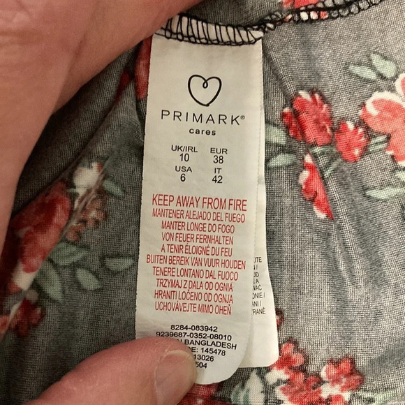 NWOT Primark Cares Floral Dress 6 - Picture 12 of 16